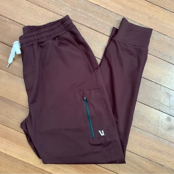 Vuori Pants Vuori Sunday Performance Joggers Burgundy Poshmark